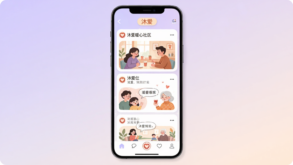 �尮ů���������棬�ֻ���Ļչʾ���������б���ÿ������������Ͳ�ͼ����ů���֣�������