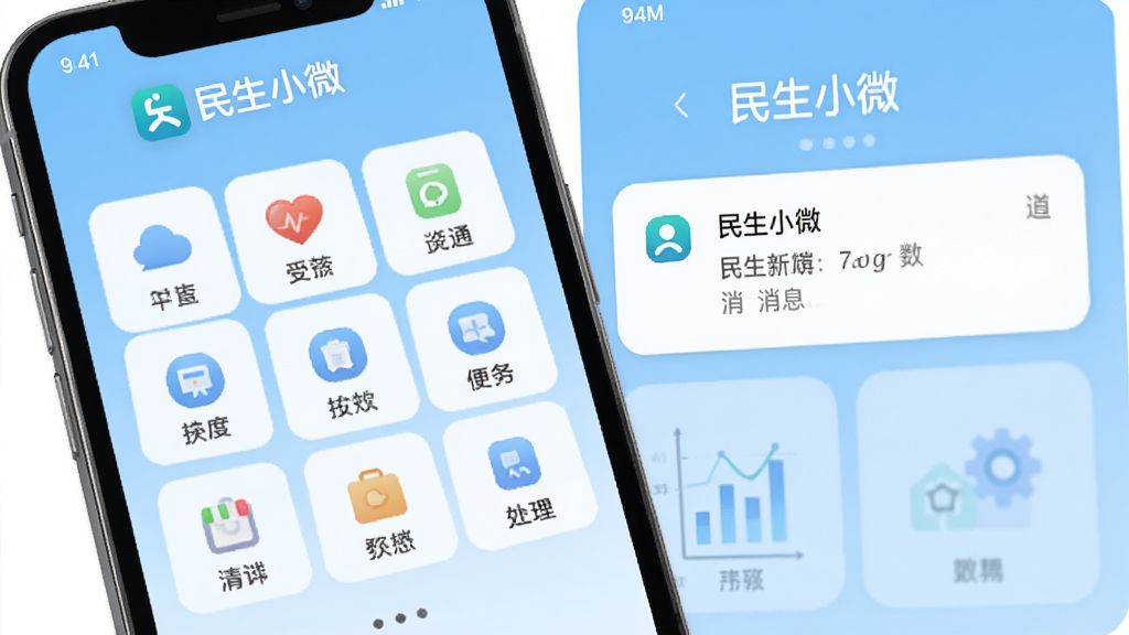 ����С΢App�ƶ��˲������棬�ֻ���Ļ��ʾ����ͼ����������Ϣ֪ͨ��Ƭ������Ϊǳ��ɫ�������ˬ�����ֱ�ע������С΢�������廭�ʣ��ɾ�����