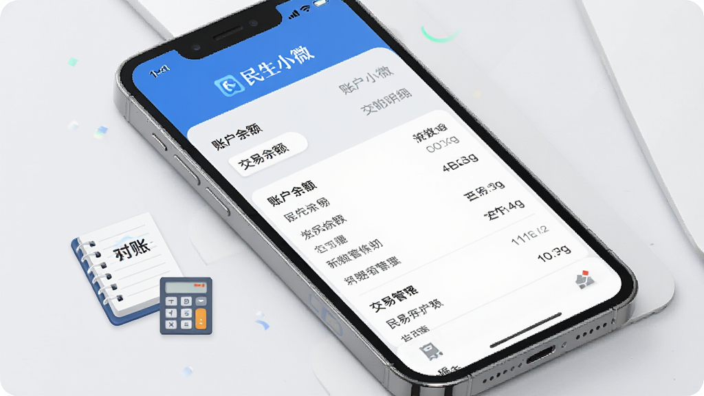 ����С΢App�˻��������棬�ֻ���Ļ��ʾ�˻�����뽻����ϸ�б����Ա��ж��˱��ͼ�������Сͼ���׺������ǳ��ɫ����ɫ���䣬������������ֱ�ע������С΢�������廭�ʣ��Ű�ɾ�