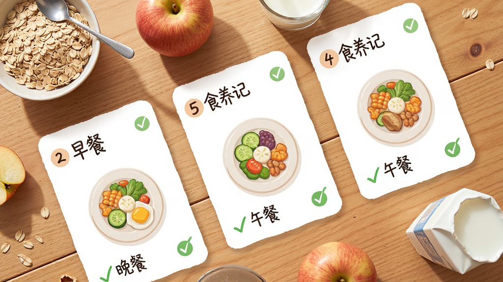 һ�Ÿ����ӽǵ�ľ�ʲ��������ϰڷ��š�ʳ���ǡ�APP�����ͼ���Ĳ��̿�Ƭ��ÿ����Ƭ��ע����͡�����͡������͡����Ա�ɢ��������ƻ����ţ�̵�ʳ�ģ����ֲ��öԽ��߹�ͼ�����Ϊ��ů��ϵ���˷磬ϸ�ڰ�����д�����֡���ɫ�Թ���Ǻ���͹�Ӱ�����ʸ��壬�ɾ����޶���Ԫ��