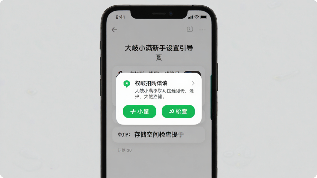 ���С��������������ҳ�棬�ֻ���ĻչʾȨ�����󵯴���洢�ռ�����ʾ������Ϊǳ��ɫ��������������Բ�ǰ�ɫ��Ƭ����ťΪ��ɫ���������־��У���������죬ϸ���ϵ��������������ɱ棬���ʸɾ����޶���Ԫ��