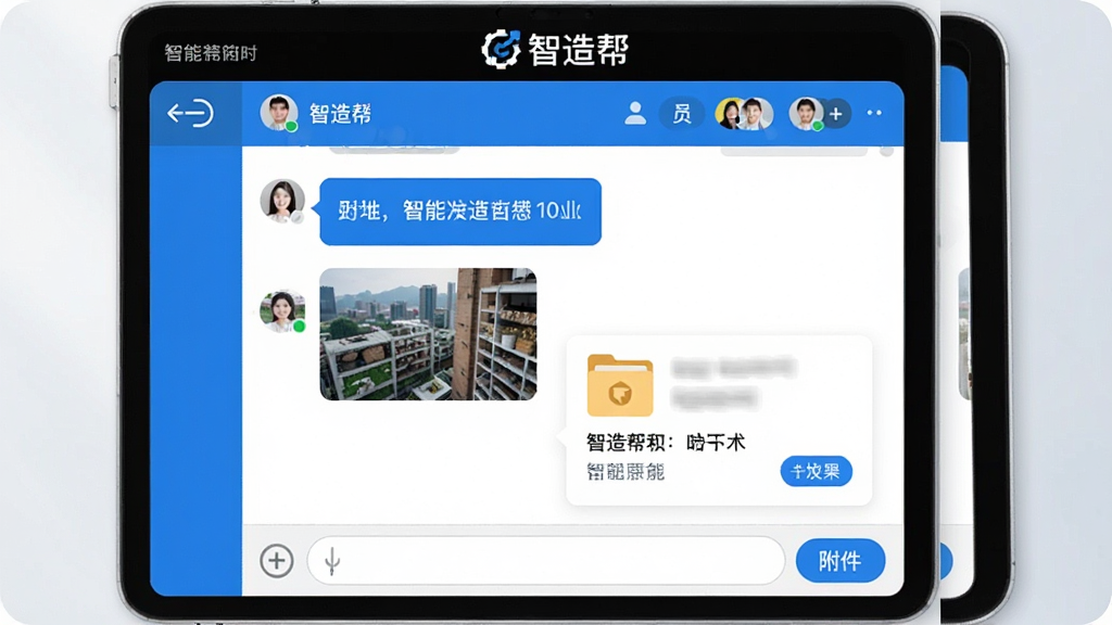 ����Ｔʱ��ͨ���棬չʾȺ�ĶԻ����ڣ�����������Ϣ��ͼƬ��Ϣ���ļ���Ƭ��������ʾȺ�������Ա�����ײ�Ϊ������븽����ť����������ˬ��������ɫ��������������Ļ�Ϸ��С�������ʶ