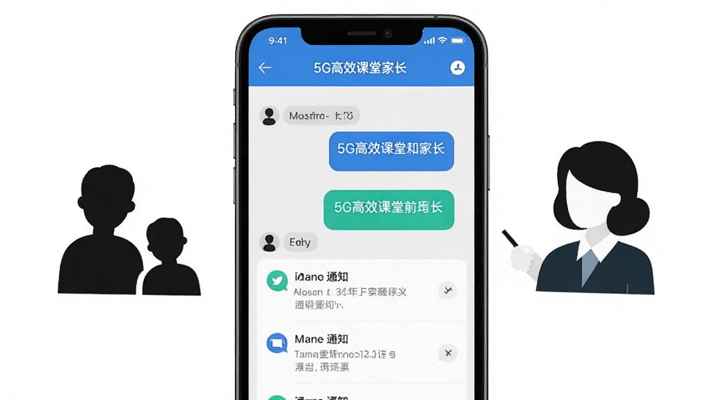 һ����Ϊ��5G��Ч���üҳ������ֻ�Ӧ�ü�У��ͨ����չʾͼ����������Ϊ�ֻ���Ļ����ʾ����Ի�����֪ͨ�б�����Ļ�Ա��мҳ�����ʦ��Ӱͼ�꣬�������ҷ���������ƽ����ƣ�ϸ�ڸɾ������������������޶���Ԫ��