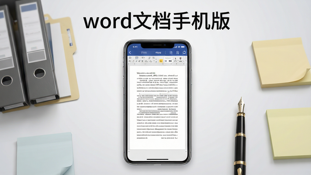 һ��չʾ�ֻ���Ļ��ʾWord�ĵ��༭�����ͼƬ��������һ�������ֻ�����Ļ�г��ְ׵׺��ֵ��ĵ����ݣ�����Ϊ�ֻ����з��ã���Χ���Ƽ��İ칫Ԫ�����ļ��С��ֱʡ���ǩֽ���Ű���ò�Ʒչʾ��񣬷��Ϊ�ִ���Լ����磬ϸ�ڰ����ֻ���Ե�Ĺ�Ӱ�ʸС��ĵ�ҳ���ϵ��������������ɼ�������Ϊǳ��ɫ���䣬���ʸ��壬����ɾ����޶���Ԫ�أ�ͼƬ�Ϸ��С�word�ĵ��ֻ��桱����