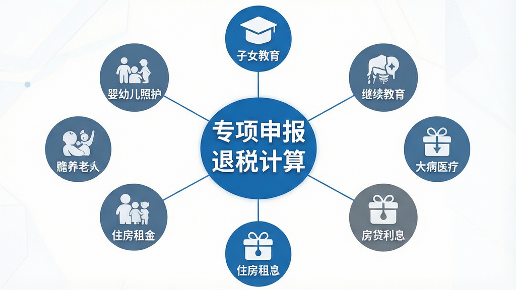 һ����Ϣͼ�����Ĳ廭�������ԡ�ר���걨��˰���㡱��������Ϊ���ģ���Χ�����߸�Բ��ͼ��ֱ������Ů������������������ҽ�ơ�������Ϣ��ס������������ˡ�Ӥ�׶��ջ���ͼ��֮����ϸ�����ӣ������Ű�ʷ���״���֣������������ɫ�����׻�Ϊ����ϸ�ڸɾ������ʸ��壬�޶���Ԫ��