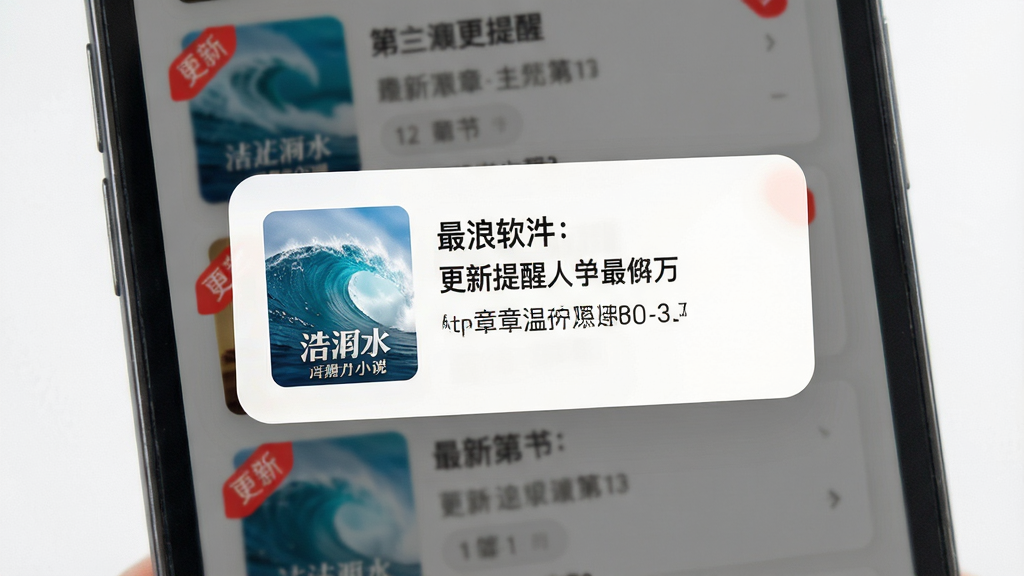 ��������׷�����ѽ��棬����չʾ�ֻ���Ļ��������֪ͨ��Ƭ����Ƭ����ʾС˵����������½ڱ��⣬��Ļ����Ϊ����б����к�ɫ���½Ǳ꣬��������Ŀ���������ʸɾ����޶���Ԫ��