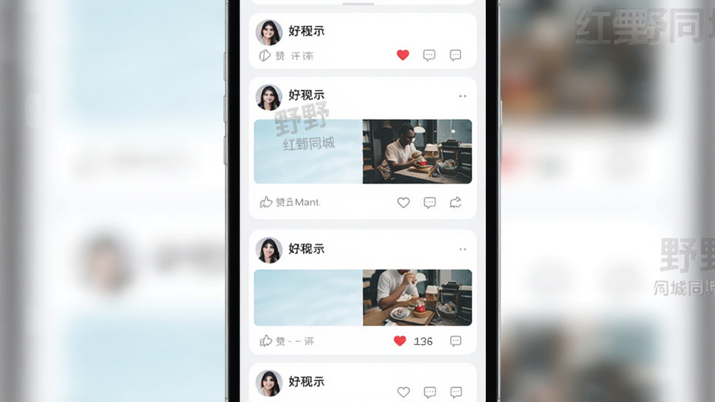 ����Ϊһ��������Ϣ����壬��������ж���ͼ�Ķ�̬��Ƭ��ÿ�ſ�Ƭ�����û�ͷ���ǳơ���ͼ���������ͼ�ꣻ����Ϊ�ٲ���ʽ���Ű�������򣻷��Ϊ����ǳɫϵ��ϸ�ڰ�����Ұͬ��logoˮӡ�����޺��ġ��������ݣ���������������ɾ����޶���Ԫ�ء�