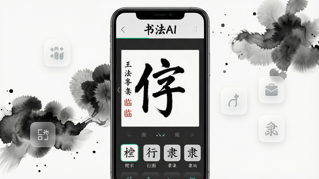 �鷨AI����������չʾ����������Ϊ�ֻ���Ļ����Ļ�ڳ����鷨AIӦ�ý��棬�Ϸ���