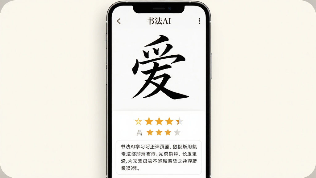 �鷨AI�ṹ����ҳ�棬��������Ϊ�ֻ���Ļ����Ļ�ϰ벿����ʾһ���û���д��