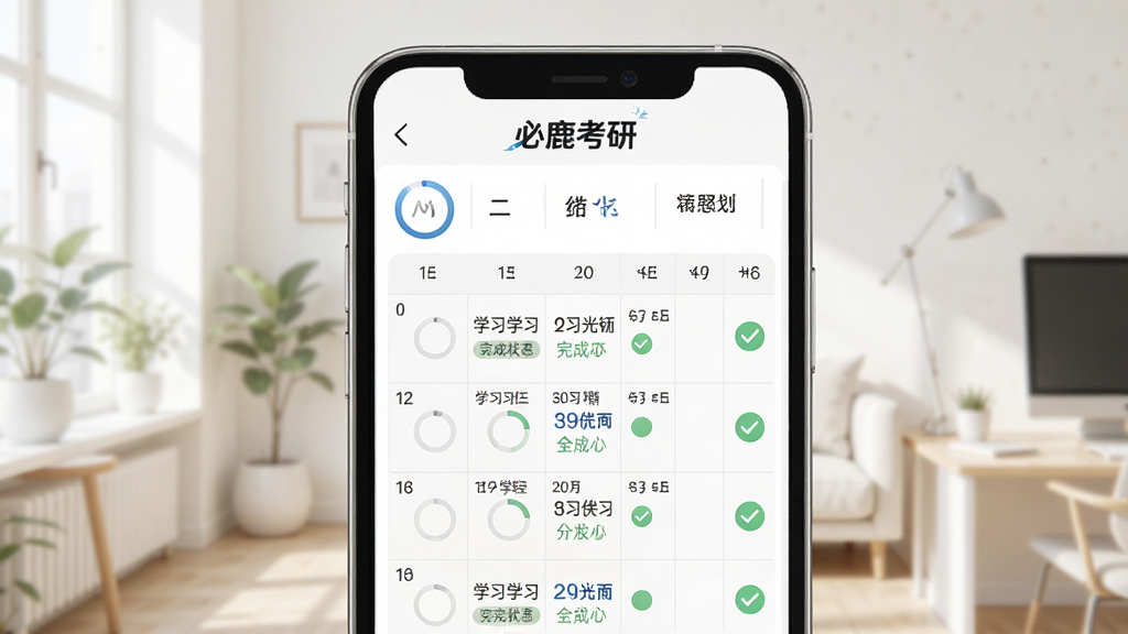 ��¹����ѧϰ�滮ҳ�棬��������Ϊ�ֻ���Ļ��ʾ����ʽѧϰ�ƻ�����������