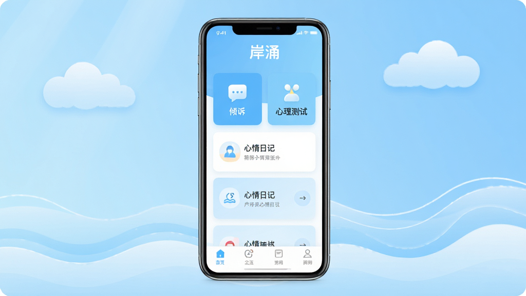 ��ӿApp������չʾ������������һ�������ֻ�����Ļ��ʾ��ӿApp����ҳ��������ǳ��ɫ�Ͱ�ɫΪ��ɫ����������