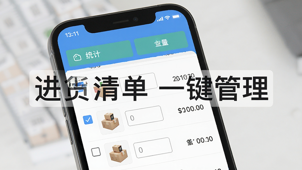 �������ֻ���Ļչʾ�����嵥�������棬����Ϊ�б�ʽ���֣��Ű�Ϊ����ͳ�����·���Ʒ��Ŀ�����ΪЧ�ʹ�����UI��ϸ�ڰ�����ѡ����Ʒ����ͼ����������򡢺ϼƽ�ͼƬ�д����֡������嵥 һ���������������������ɾ����޶���Ԫ��