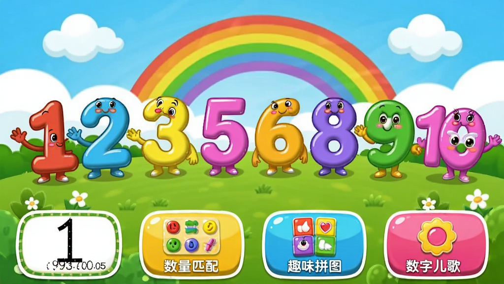 ������������ 9.93.00.05 �汾�����棬����������ɫ�����޵Ŀ�ͨ������԰����������ɰ��Ŀ�ͨ���ֽ�ɫ��1��10���ų�һ����С���ѻ��֣������вʺ硢���ƺ���ɫ�ݵأ������·�����չʾ������졢����ƥ�䡢Ȥζƴͼ�����ֶ����ĸ�������ڰ�ť��������Ϊ�������õĶ�ͯ�廭�磬���������ɾ����޶���Ԫ��