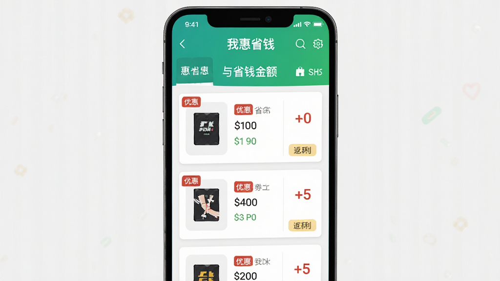 �һ�ʡǮ ��׿�� Ӧ�������� ����չʾ �ֻ���Ļ����ʾ�Ż�ȯ�б���ʡǮ��� �������һ�ʡǮ���ֱ�ʶ ���ּ������ �Ű�Ϊ���½ṹ ���Ϊ�ִ���ƽ��UI��� ϸ�ڰ�����Ʒ��Ƭ �Żݱ�ǩ �������� ���ʸ��� �ɾ� �޶���Ԫ��