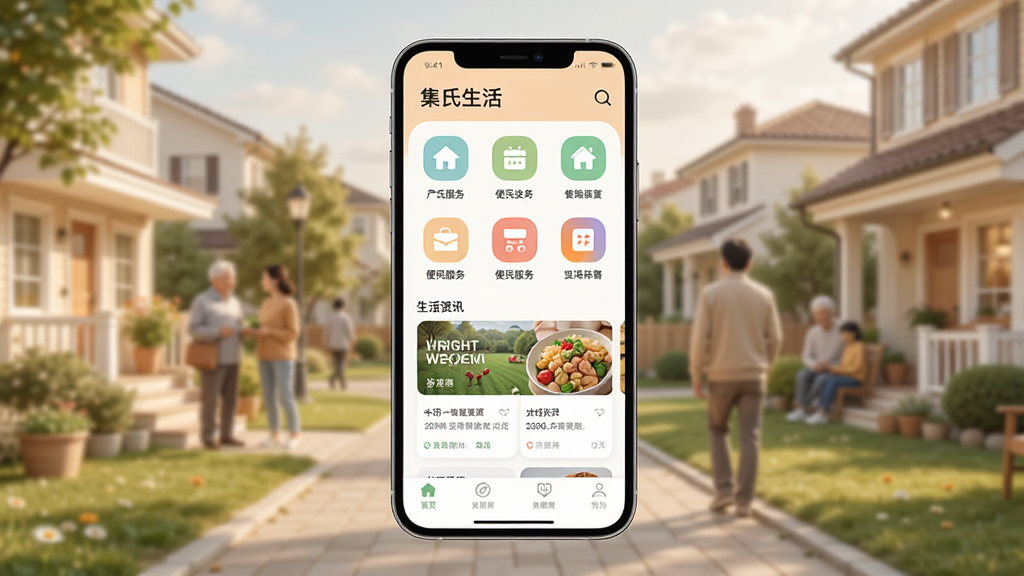 ��������APP������չʾ������������һ�������ֻ�����Ļ����ʾ��������Ӧ�õ���ҳ�������������ͼ�ꡢ������Ѷ��Ƭ�͵ײ�������������Ϊ��ܰ������������������ִ���ɫ����ͣ�ϸ�����������ʸɾ����޶���Ԫ��
