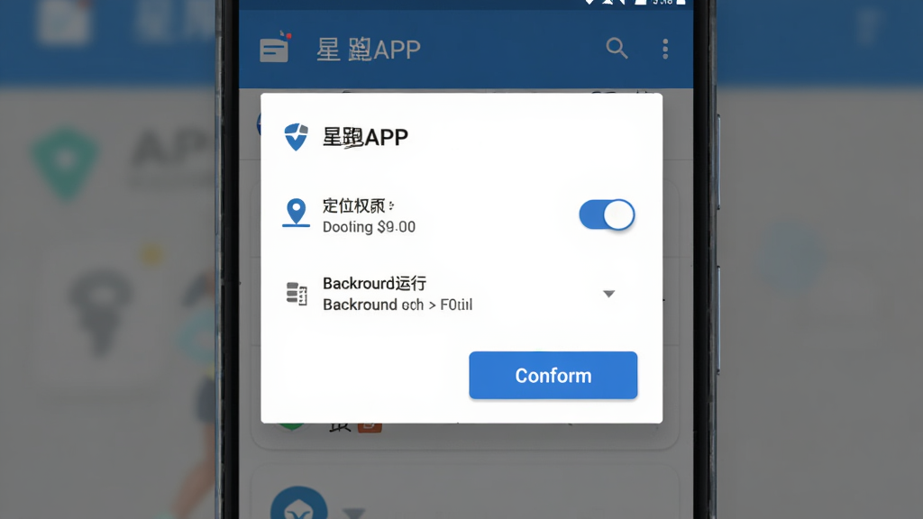 ����APP��װ����Ȩ�޽���ʾ��ͼ������Ϊ�ֻ���Ļ��ʾȨ�޹�������������Ϊ���е���������Ӧ�ý����Ϸ����Ű������ˣ����Ϊ��׿ϵͳԭ��UI���ϸ�ڰ�����λȨ�޿��ء���̨����ѡ���ɫȷ�ϰ�ť�����ʸ���ɾ��޶���Ԫ��