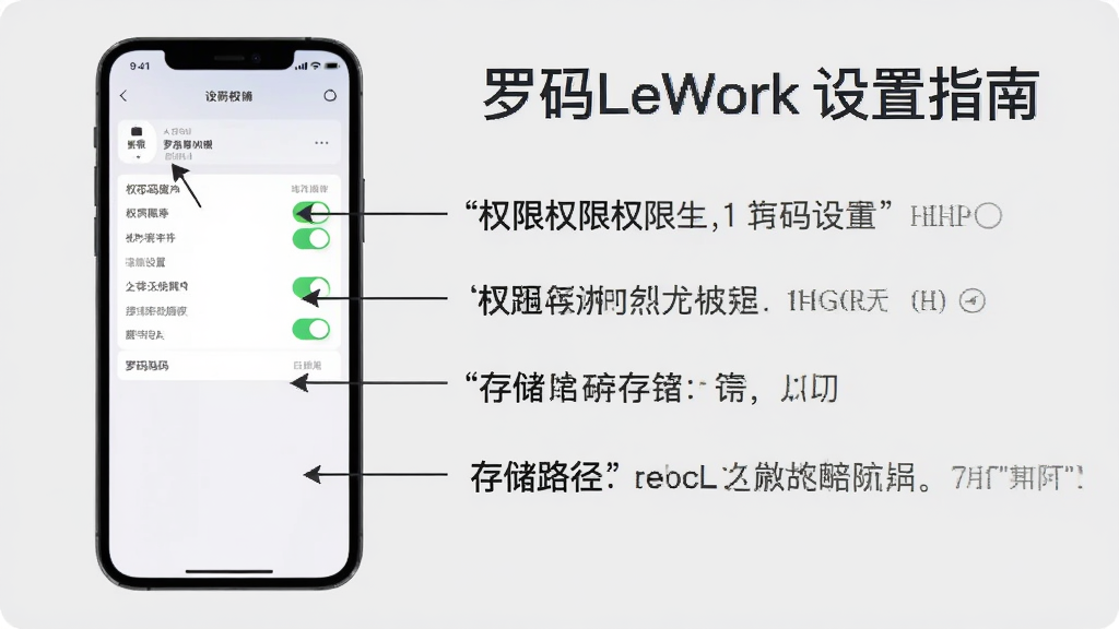 ����Ϊһ���ֻ�չʾ����LeWork���ý��棬����Ϊ����ֻ��Ҳ����ֱ�ע���Ű�������Ҷ��գ����Ϊ�̳�ͼ��磬ϸ���ϱ�ע��Ȩ�޿�����洢·��������Ϊǳ��ɫ�������������ɾ����޶���Ԫ�أ�ͼƬ������Ϊ������LeWork ����ָ�ϡ�