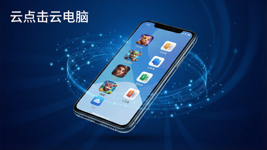 һ��չʾ�Ƶ���Ƶ��Ժ���ȫò������ͼ������������һ̨�����������ֻ����ֻ���Ļ����ʾ���Ƶ���������棬����������Ϸͼ��Ͱ칫����ͼ�꣬�ֻ���Χ�����ŵ�������ɫ���������ߣ�����������ɫ�ĿƼ��н��䣬�������Ͻ���