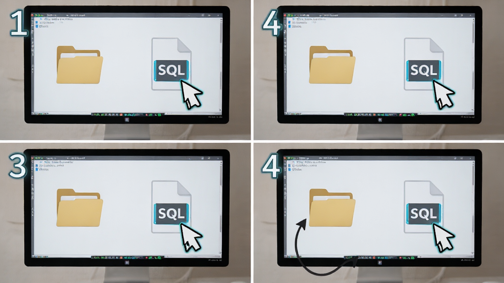 SQLDumpSplitter���ֲ�������ͼ�⣬����Ϊ������Ļ���ĸ������ͼƴ�ӣ�����Ϊ���ָ��Ĺ����Ű����������Ϊ�̳�ͼ����ϸ�ڰ���������š������λ�ø������ļ���ͼ�ꡢSQL�ļ�ͼ�꣬���ʸ��壬�ɾ����޶���Ԫ��