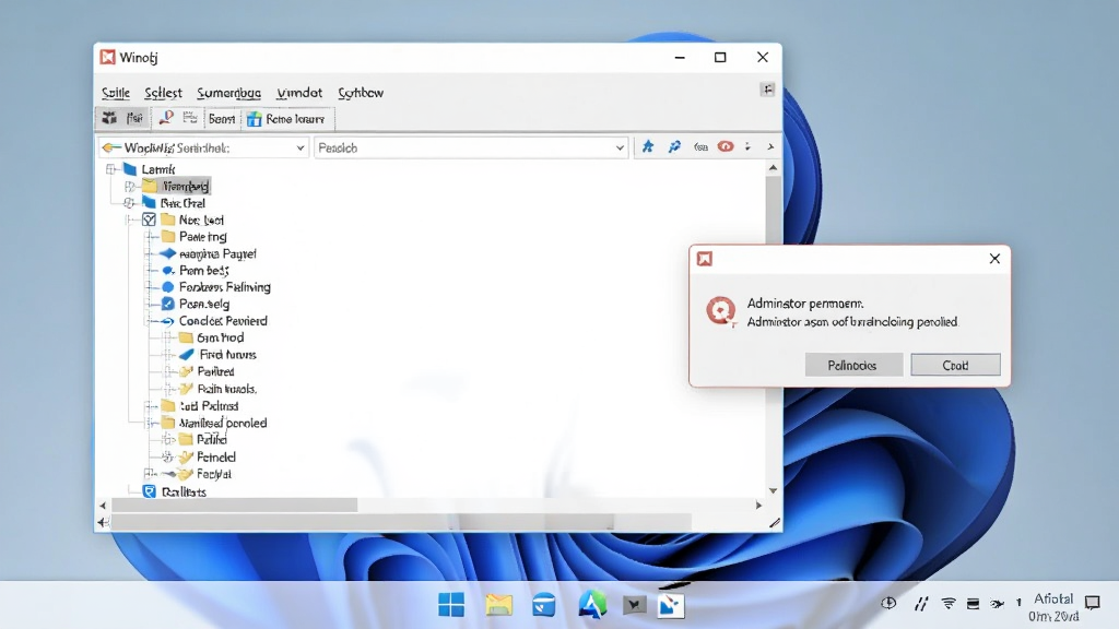 һ��չʾWinobj����������Windows�����ϵ�ʹ�ó���ͼ���������������ڴ���ʾ�������б����Ա��й���ԱȨ����ʾ������������Windows 11�������棬���дʵ���������ʸɾ����޶���Ԫ��