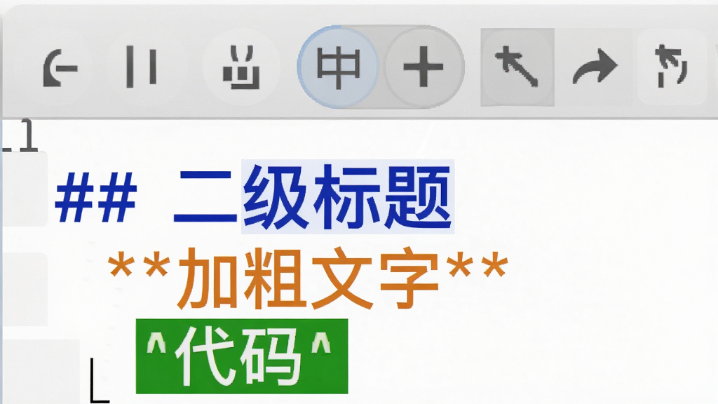 MarkdownPad���������﷨����������д���༭���С�## �������⡱��ʾΪ��ɫ�Ӵ֣���**�Ӵ�����**����ʾΪ��ɫ����`����`����ʾΪ��ɫ��������������ť�������У����Ϊ����ϸ�ڽ�ͼ��ϸ�ڰ������λ�ú�ѡ��״̬�����������ɾ��޶���Ԫ��