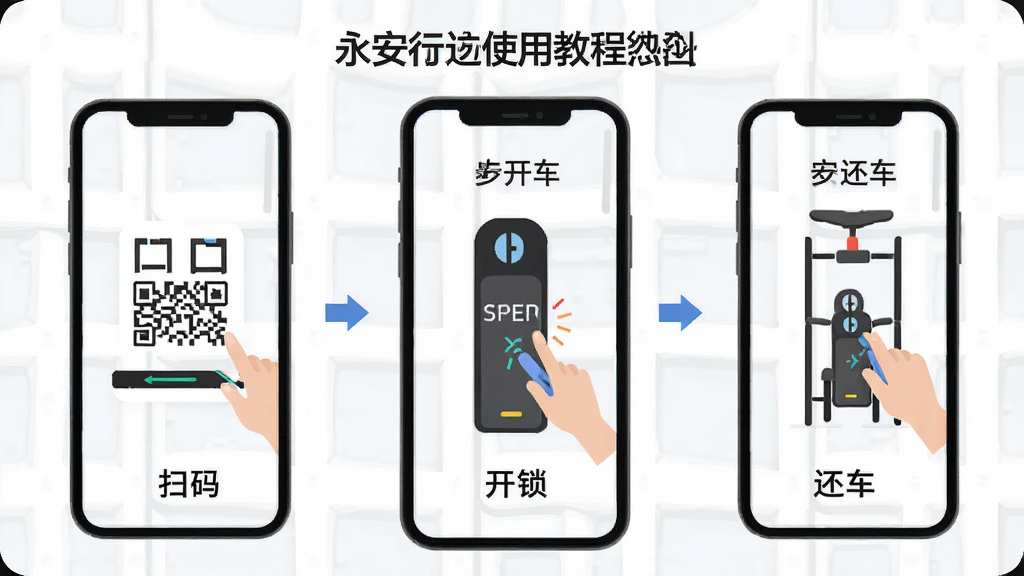 ������APP����ʹ�ý̳�ʾ��ͼ������Ϊ�ֻ���Ļ�ֲ�չʾɨ�롢�����������������裬���Լ��ͼ������ֱ�ע������ƽ����ϸ���������߻��ʣ��ɾ����޶���Ԫ��
