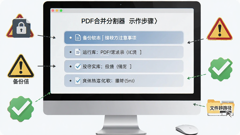 AI��ͼ������Ϊ��PDF�ϲ��ָ�������������ע������ʾ��ͼ������Ϊ������Ļ��ʾ���������б����Ա����о�ʾͼ��͹�ѡ��ǣ��Ű�Ϊ���½ṹ�����Ϊ��Լ�̷̳磬ϸ�ڰ�������ͼ�ꡢ���п��ʶ���ļ���·��ʾ�⣬��������������ɾ����޶���Ԫ��
