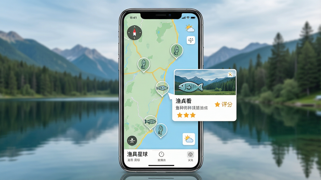 һ��չʾ�������APP�����ͼ���ܵĽ���ͼ�������������ֻ���Ļ����Ļ��ʾһ�Ŵ��б�ǵ�ĵ�ͼ����ǵ�������ͼ���ʾ�������ǵ����������鿨Ƭ���������ֺ����֣������ǻ�����Ȼ��⣬����Ϊȫ����ͼ�ӵײ���Ϣ�������������Ȼ��ϸ���ϴ���ָ���������Сͼ�꣬���ʸ��壬�ɾ����޶���Ԫ�أ�ͼƬ������Ϊ���������