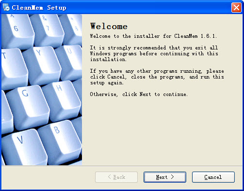�ڴ�����CleanMem��ͼ