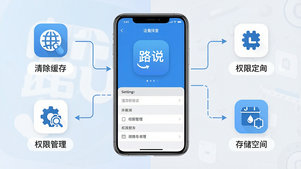 һ�����ֻ�Ӧ�ù����Ų�Ϊ�����ʾ��ͼ������������һ���ֻ�����Ļ����ʾ��·˵��Ӧ��ͼ�������ò˵�����Χ��������桢Ȩ�޹������洢�ռ��Сͼ�ꡣ����Ϊ��Ϣͼ���ɫ������ɫ����ɫ��ǳ��Ϊ����ϸ�ڰ������ͼ����˵����ǩ�����ʸɾ����޶���Ԫ�ء�