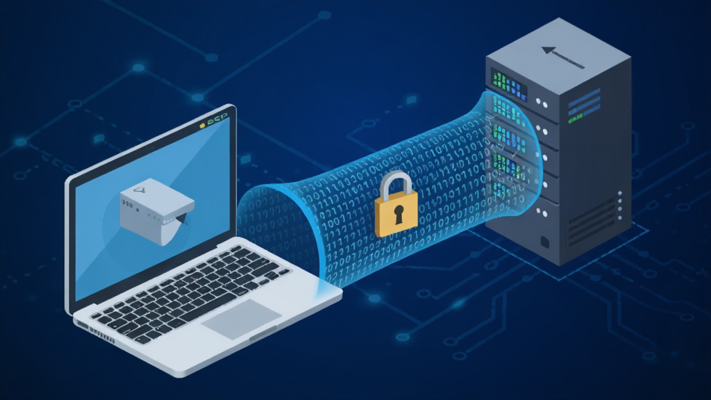 WinSCP ��ȫ���书�ܸ���ͼ������������һ̨�ʼǱ�������Զ�̷�����ͨ�������������ӣ���������ʾ����ͼ��Ͷ�����������������Ϊ����ɫ�Ƽ��н��䣬����ƽ���廭��ϸ�ڷḻ�������������ɾ��޶���Ԫ��