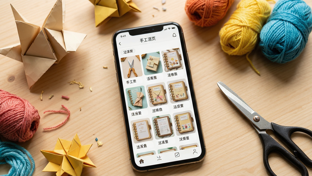 һ��չʾС��Ӧ�����ֹ���ҳ����ҳ��ĳ���ͼ�������������ֻ���Ļ����Ļ����ʾ����ֹ������ǩ�ͻ�ҳ����ͼ�����Ա�ɢ������ֽ��Ʒ����ɫë�ߺͼ���������Ϊǳľɫ���棬�����ů��Ȼ��ϸ�ڷḻ�������������޶���Ԫ��