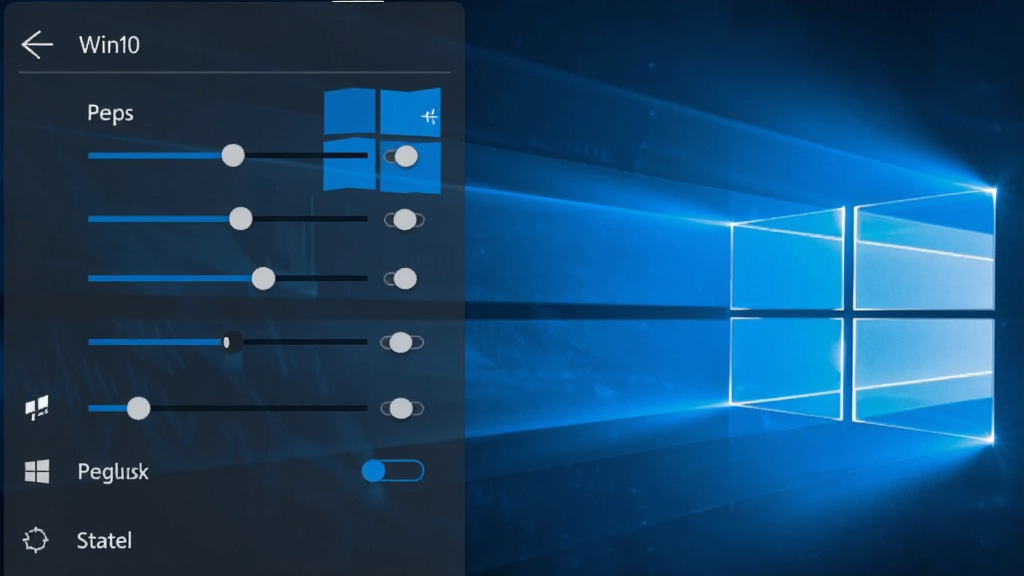 Win10���俪ʼ�˵��Զ������ý��棬��ʾ����ѡ���Ϳ��أ��������ִ�����ɫ���⣬�������������ʸ��壬�ɾ����޶���Ԫ��