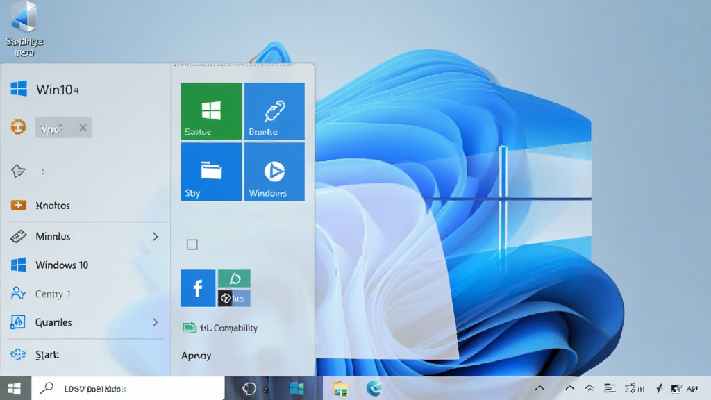 Win10���俪ʼ�˵���Windows 10ϵͳ���ȶ����е�ʾ��ͼ��������ʾ�����Ա�ʶ������Ϊϵͳ���棬�����࣬���ʸ��壬�ɾ����޶���Ԫ��