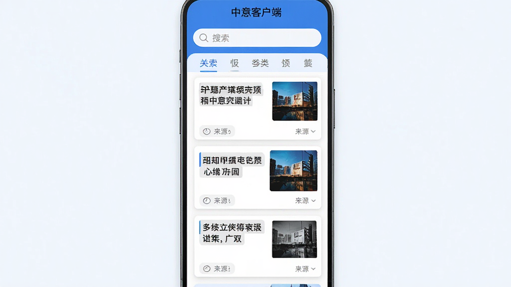 һ����Ϊ������ͻ��ˡ����ֻ�Ӧ����Ѷ������棬����չʾ�������ſ�Ƭ�������У���Ƭ���б��⡢����ͼ����Դ��ǩ���������������ͷ����ǩ����������ˬ��࣬��ɫ������Ϊ���������ɾ������ʸ��壬�޶���Ԫ��