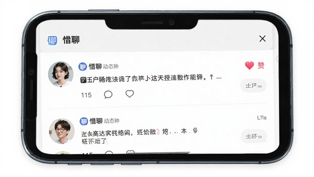 ��ϧ�ġ���̬�㳡���棬����Ϊ�ֻ���Ļ������Ϊ���»�����Ϣ�����Ű����룬��������罻��ϸ�ڰ����û�ͷ�����ֶ�̬�����ް���ͼ�ꡢ�������ݣ������������ɾ����޶���Ԫ��