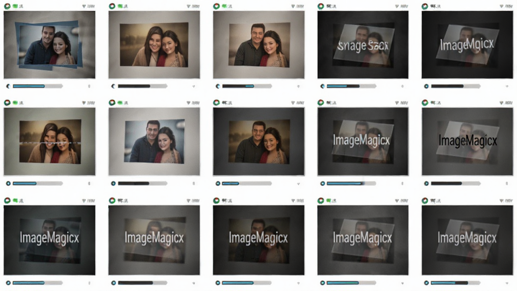 һ��չʾ ImageMagick �����������ܵ�ͼƬ��������һ����ͼƬ�ļ����ڱ��Զ�������ÿ��ͼƬ����ʾ��ͬ�Ĵ���Ч����ü������š�ˮӡ�����ֲ��ú������У��Ű����򣬷��Ϊ�Ƽ��У�ϸ�ڰ���ͼƬ�ϵĴ�����������״̬ͼ�꣬���ʸ��壬�ɾ����޶���Ԫ��