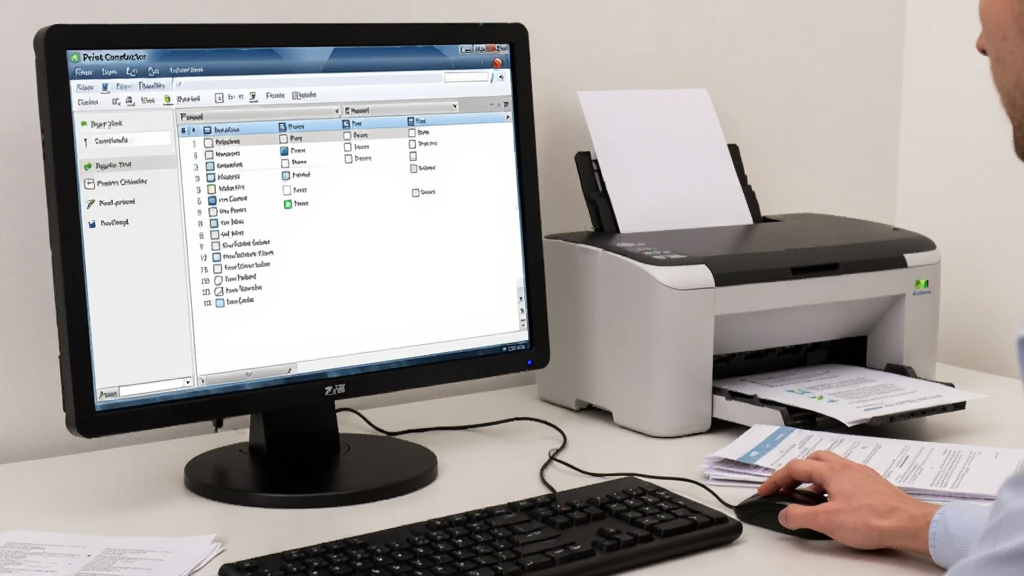 һ��չʾ�û��ڵ���ǰ���� Print Conductor ����������ӡ�ĳ���ͼ�������е�����Ļ����ʾ Print Conductor ��������ʹ�ӡ���У��������д�ӡ����������ļ����û��ֱ��������õ��ĵ����ϣ���������ʵ�칫�����������������ɾ����޶���Ԫ��