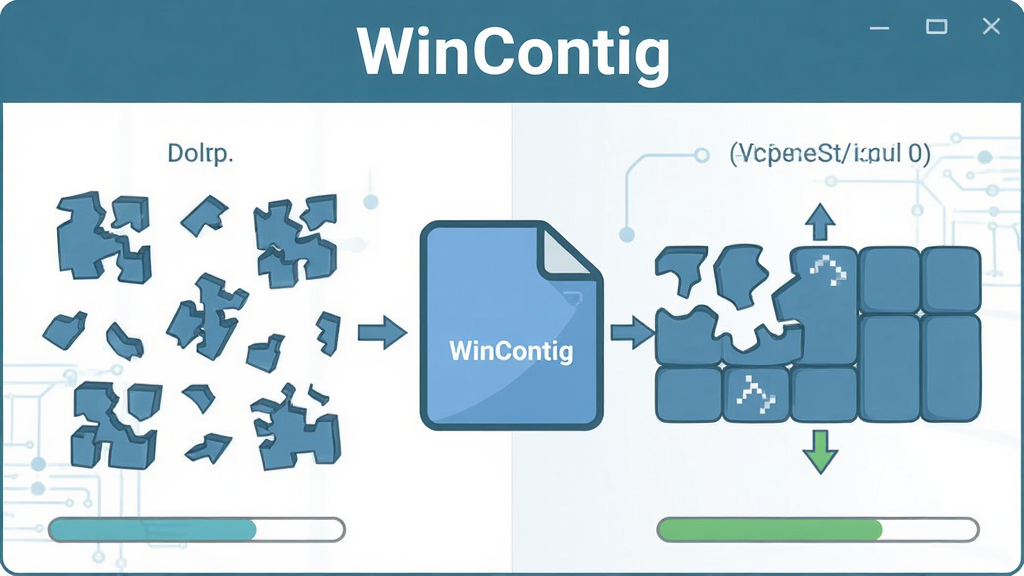 һ��չʾWinContig�Ե������ļ�������Ƭ������ʾ��ͼ����������Ϊһ���ļ�ͼ������Ƭ������ĶԱ�չʾ�����Ϊ��ɢ����Ƭ�飬�Ҳ�Ϊ��������������飬���ֲ������ҶԱ��Ű棬���Ϊ��ƽ���Ƽ��廭�磬ϸ�ڰ�����ͷָʾ����ȱ�ʶ�����������ɾ����޶���Ԫ�أ������д���