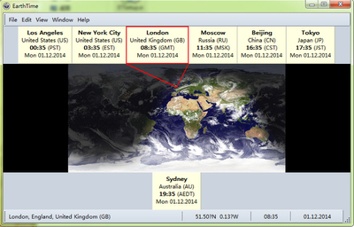EarthTime(地球时间)截图2