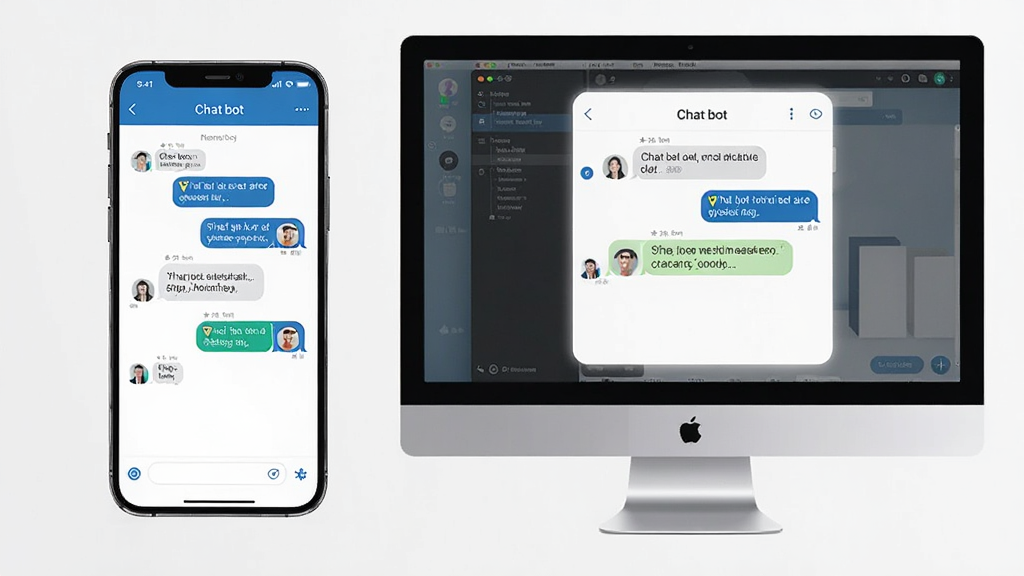 һ��չʾChat bot�����ʦ���ֻ������ģ������ͬʱ���еĶԱ�ͼ���������Ϊ�ֻ����Ҳ�Ϊ������Ļ������ʾ������棬���Ƽ��У�ϸ�����������ʸɾ����޶���Ԫ��