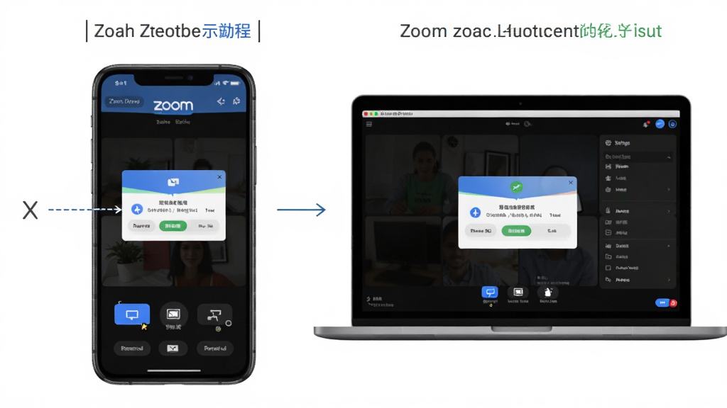 Zoom�ƶ�������Զ˲����Ա�ʾ��ͼ������Ϊ�ֻ��ͱʼǱ����Բ���չʾZoom������棬����Ϊ���Ҷ��գ��Ű������ˣ����Ϊ�̳�ʾ��ͼ���ϸ�ڰ����ײ���ť��������Ļͼ�ꡢȨ�޵��������ò˵��������������ɾ����޶���Ԫ��