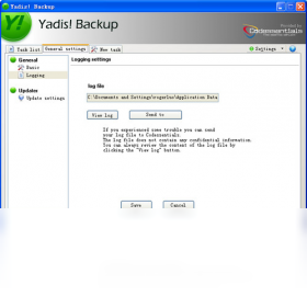 Yadis! Backup 安卓版 备份工具界面