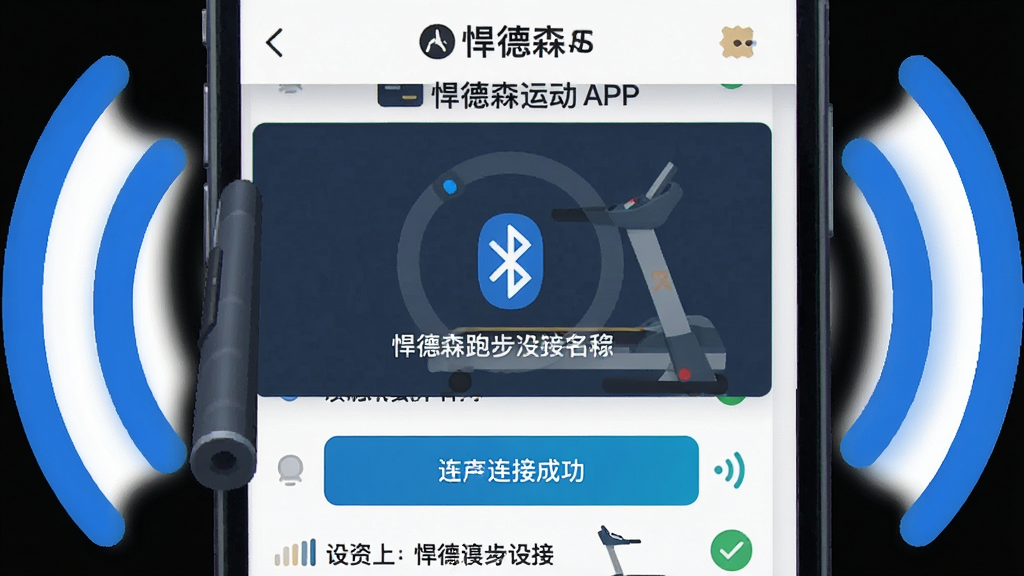 ����Ϊ����ɭ�˶�APP�豸����ҳ���ͼ���廭������������ʾ���������������ѷ��ֵĺ���ɭ�ܲ����豸���ƣ�����Ϊ�ֻ���Ļ���ݷŴ�չʾ����Χ���������źŲ���ͼ�ꣻ�Ű�ͻ�����Ӱ�ť���豸�б������Ϊ��ƽ���Ƽ��廭��ϸ�ڰ����ܲ����������ź�ǿ���������ӳɹ��Թ��������������ɾ����޶���Ԫ��
