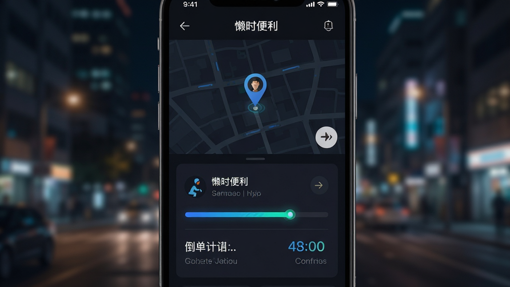 ���������ǡ���ʱ������APP�Ķ�������׷��ҳ�棬��ʾ����λ�ú͵���ʱ������Ϊ�ֻ�������д��������ģ���ĳ���ҹ�����Ű�Ϊ���½ṹ���Ϸ��ǵ�ͼ׷�٣��·��Ƕ������鿨Ƭ�����Ϊ��ɫϵ�Ƽ��磬ϸ�ڰ�������Сͼ�ꡢ��̬������������ʱ���֣������������ɾ����䣬�޶���Ԫ�ء�