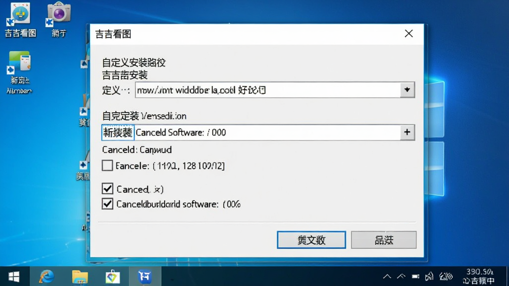 一张电脑桌面截图,画面主体为