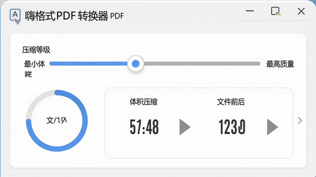 AI����ͼƬ���˸�ʽPDFת����PDFѹ�����ܽ�����д������Ϊѹ������������壬������ʾѹ���ȼ�����ӡ���С������������������������Ϊ�ļ�ѹ��ǰ������Ա�����չʾ�����Ű�ֱ�����������Ϊ��๤�����������棬ϸ�ڰ������Ȼ�����ֵ��ǩ���Աȼ�ͷ�����ʸ��壬�ɾ��޶���װ��