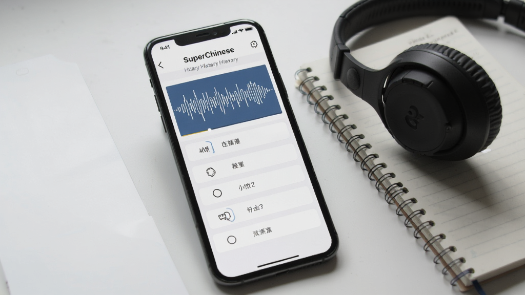 һ��չʾSuperChinese����ѵ�����ܵ���ͼ���������ֻ���Ļ��ʾ������ϰ���棬����Ƶ����ͼ������ѡ����ѡ��Ա����ж����ͱʼǱ��������񰲾�רע�������������޶���Ԫ��