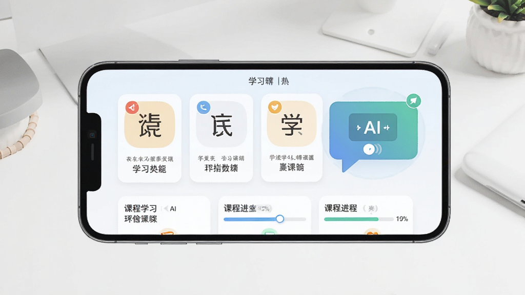һ��չʾSuperChinese�����������Ԥ��ͼ�������������ֻ���Ļ����Ļ����ʾSuperChineseӦ�õ�ѧϰ��ҳ����������ѧϰ��Ƭ��AI�Ի���ںͿγ̽�����������Ϊ�ɾ����������������������������������������޶���Ԫ��