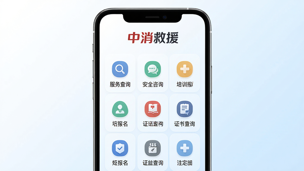 ����������һ���ֻ����棬���涥���С�������Ԯ��Logo���·��ԾŹ�����ʽ�����š������ѯ������ȫ��ѯ������ѵ��������֤���ѯ���ȹ���ͼ�꣬ͼ����ñ�ƽ����ƣ�����Ϊ�ɾ��İ�ɫ��ǳ��ɫ���䣬�������룬�����ˬ������ϸ�壬�޶���װ�Ρ�